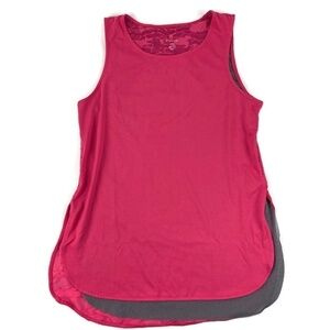 Tangerine Womens Tank Top Pink Lined Medium
